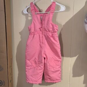 Wonderkids Pink Overalls with Star Accents